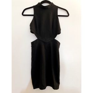 ASOS Black cut-out mini dress, Petite, US 2, UK 6